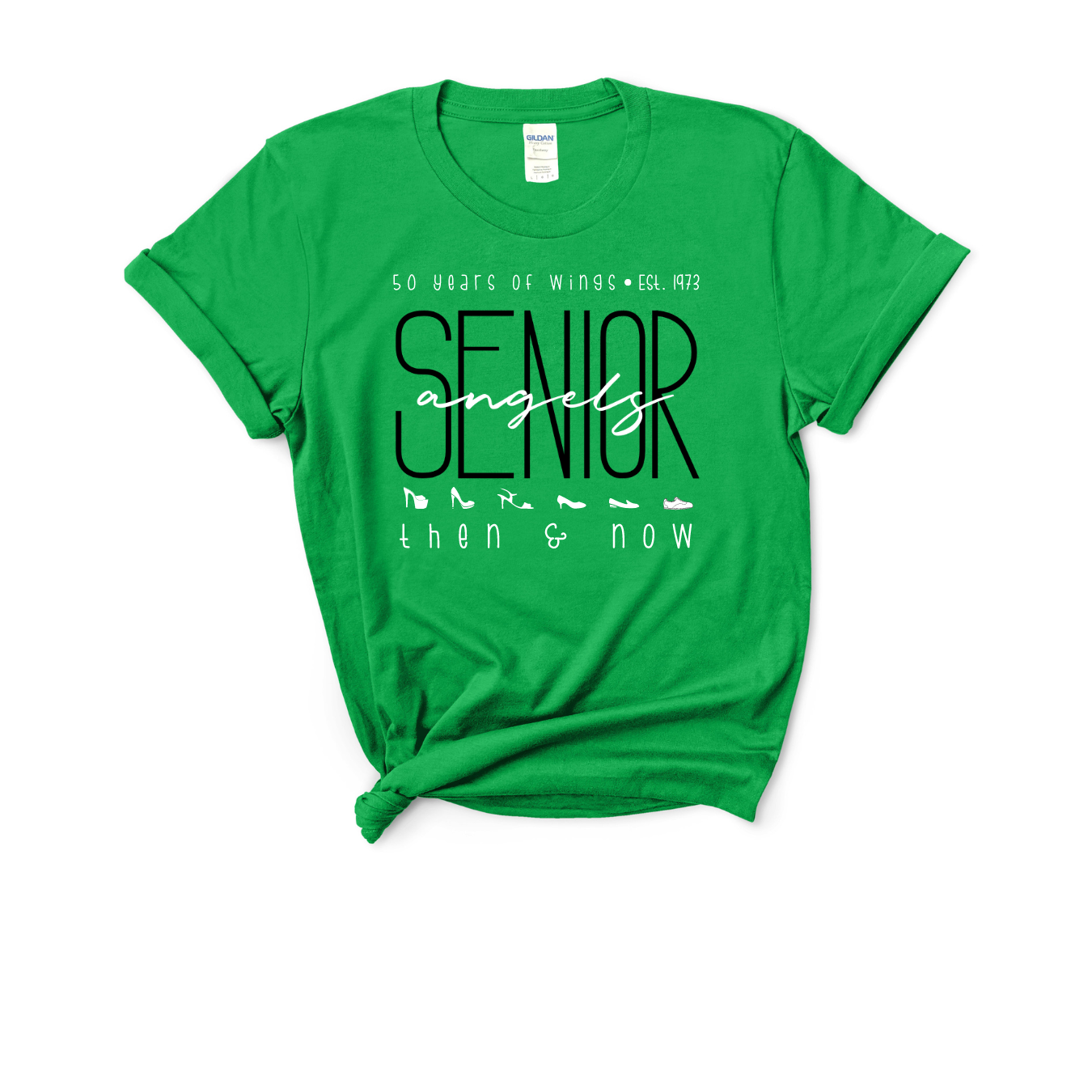 50 Years of Wings Then and Now T-Shirt