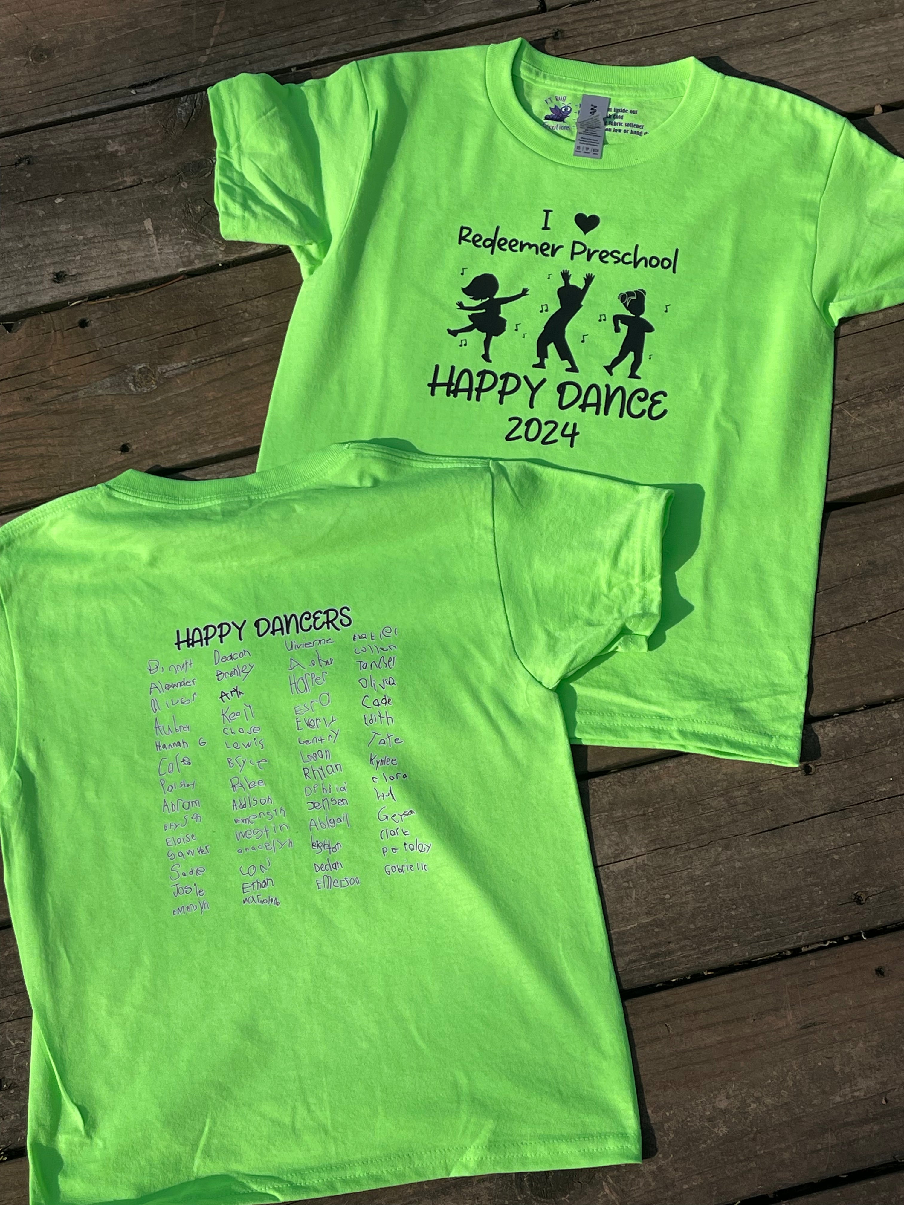 Redeemer Preschool 2024 Musical Shirt