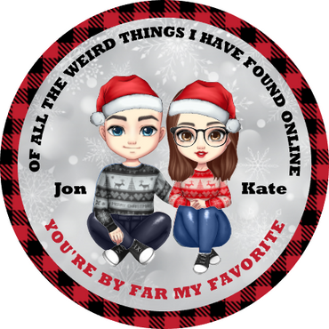 Of All The Weird Thing I've Found Online Ornament