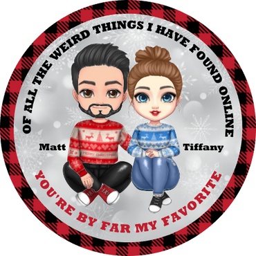 Of All The Weird Thing I've Found Online Ornament