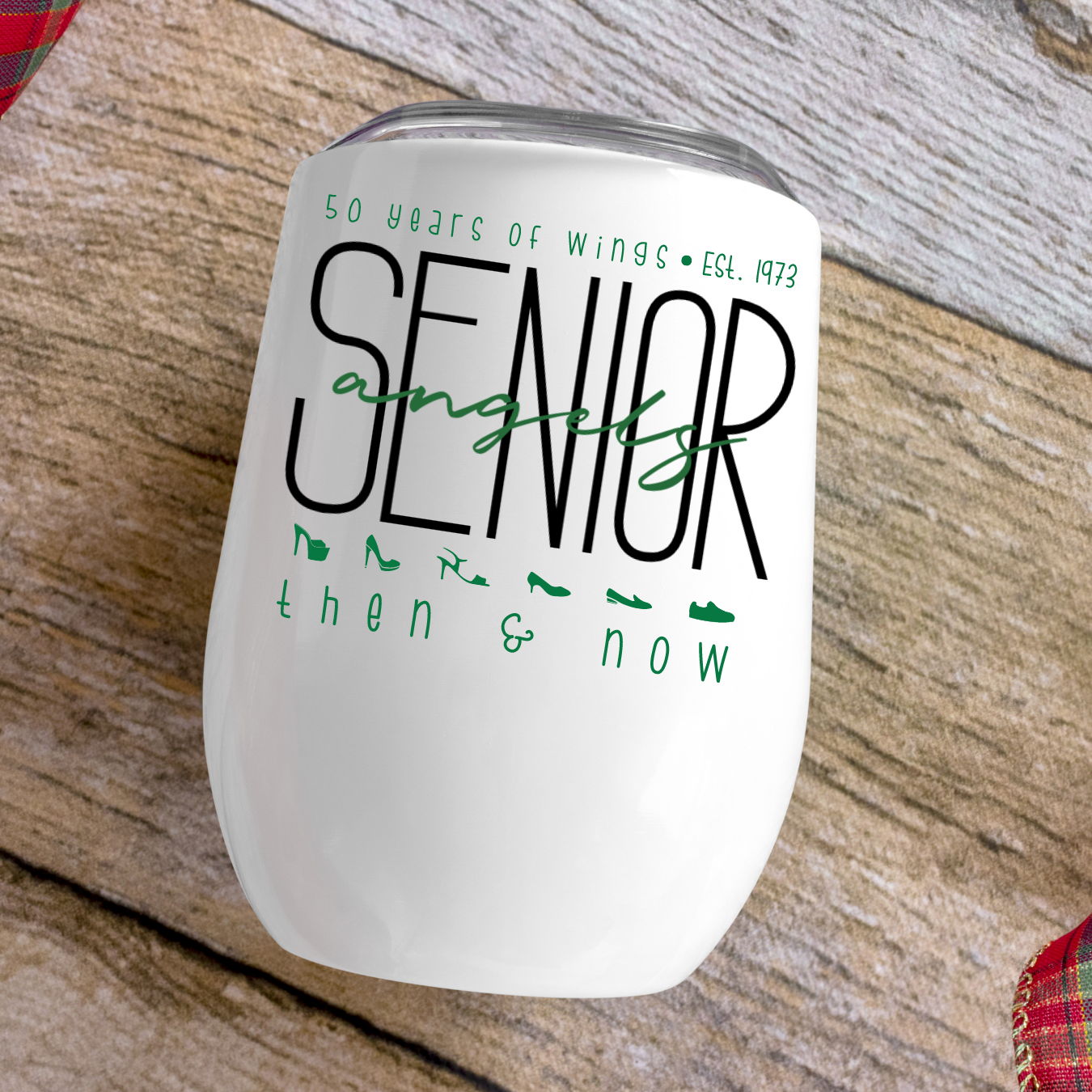 50 Years of Wings Wine Tumbler