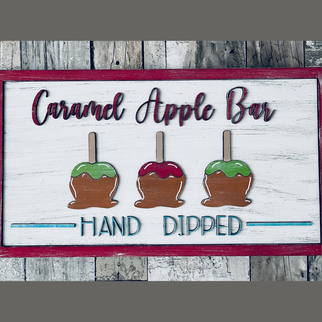 Caramel Apple - Paint Party - Book A Party
