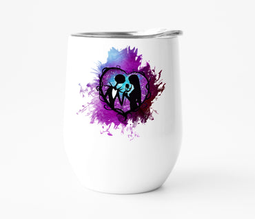 Jack and Sally Wine Tumbler