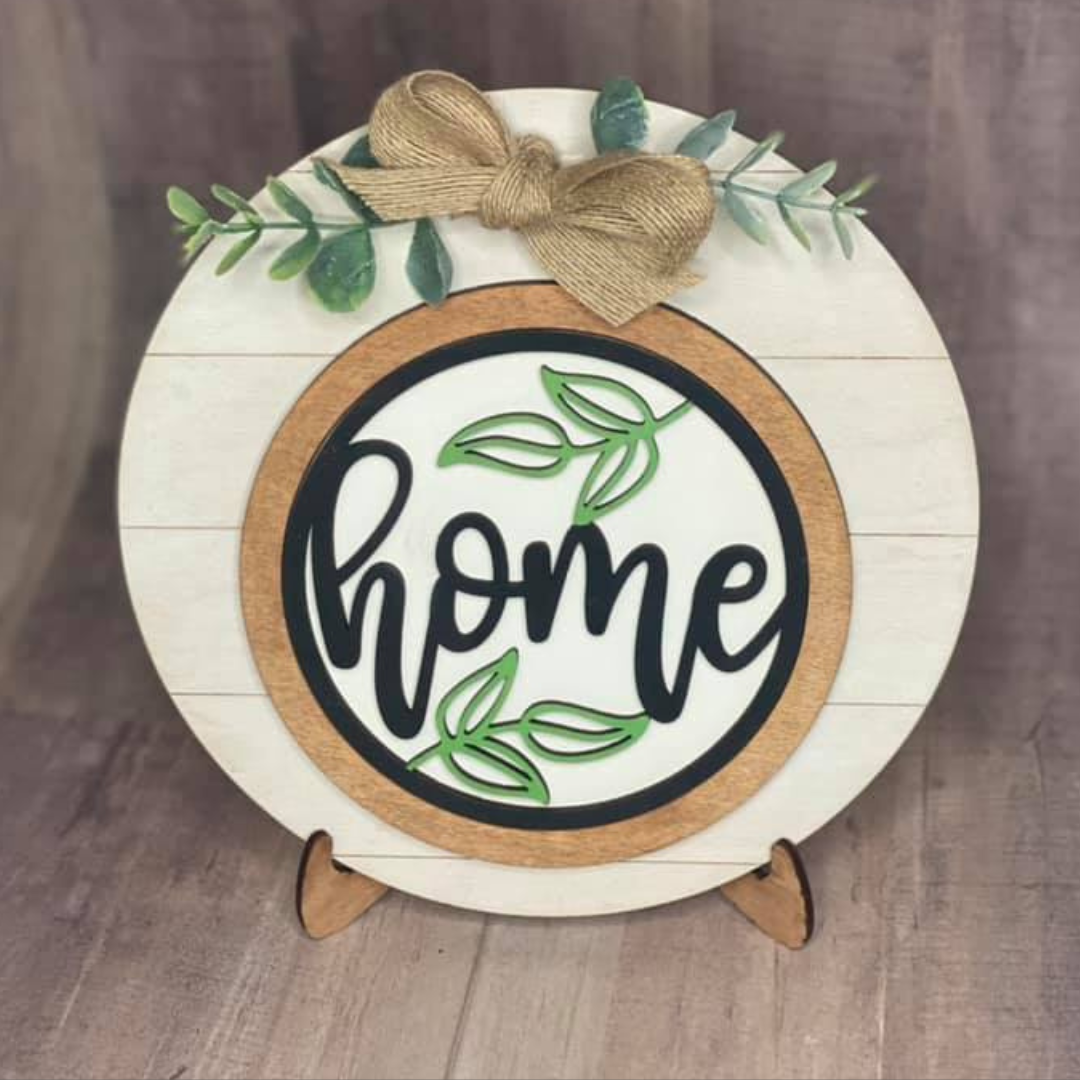 Interchangeable Home Sign