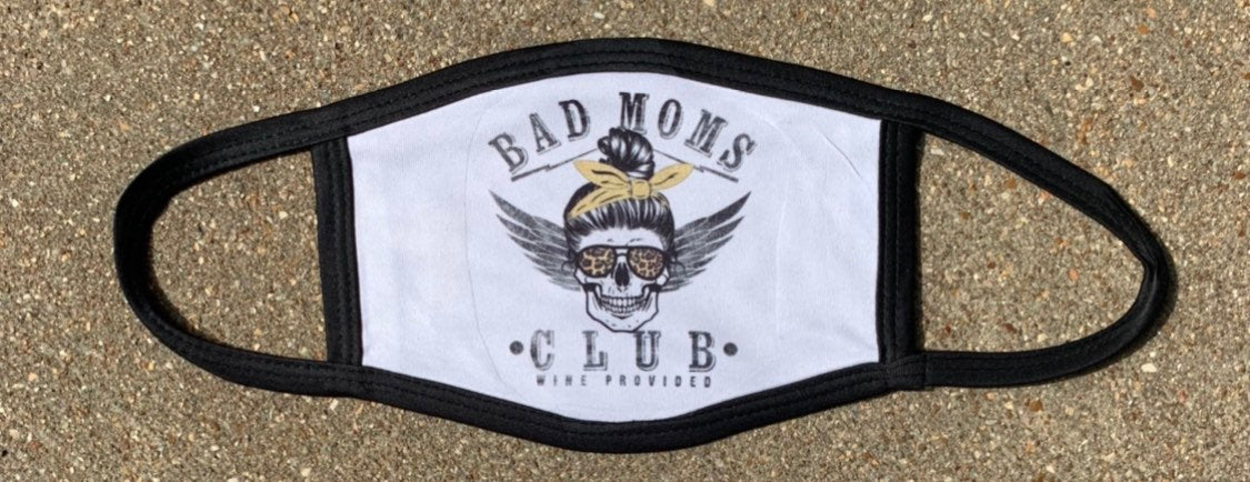 Bad Moms Club Triple Layer Face Mask With Filter Pocket