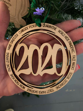 Christmas: 2020 Commemorative Christmas Ornament