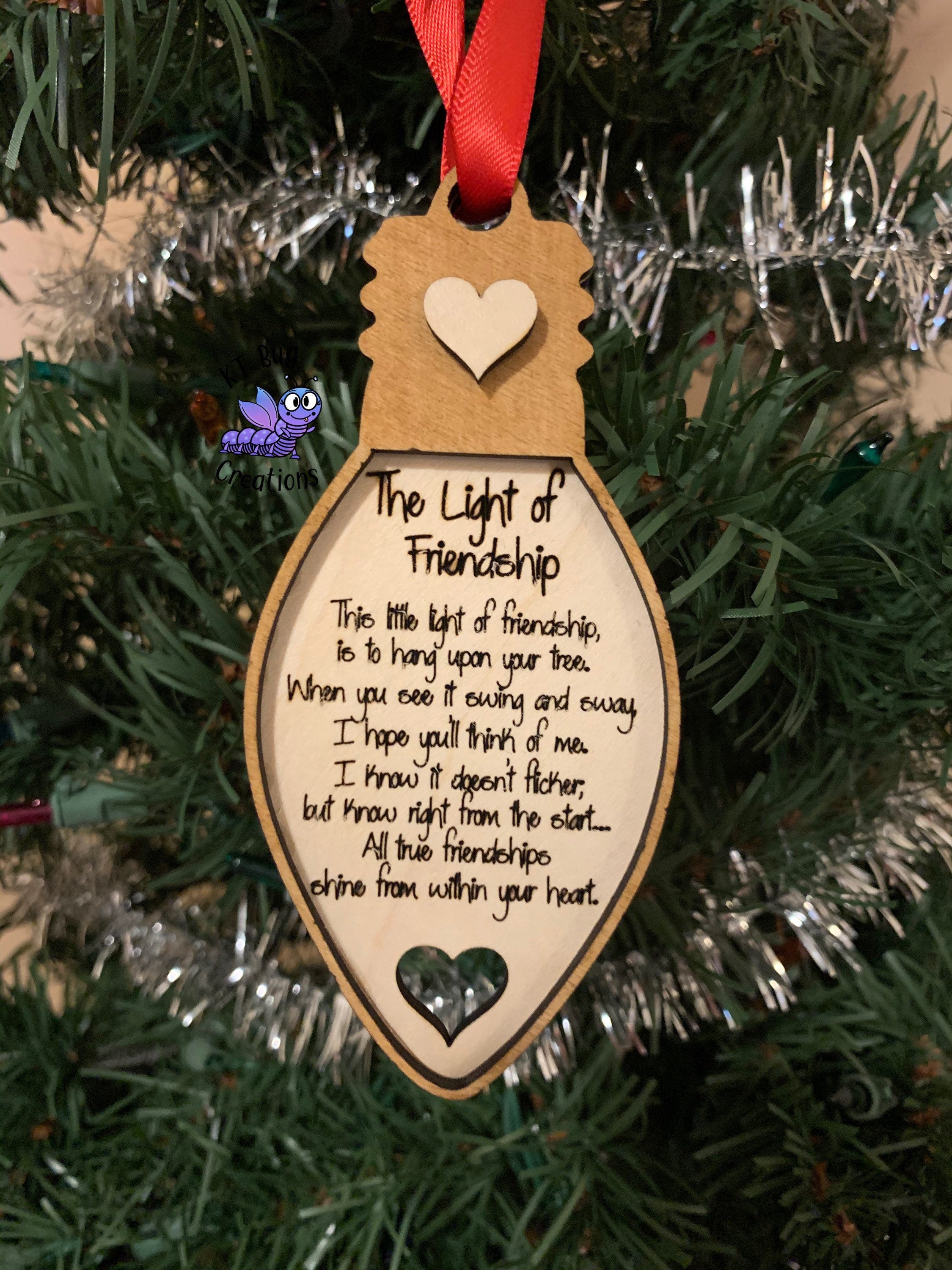 Light of Friendship Ornament