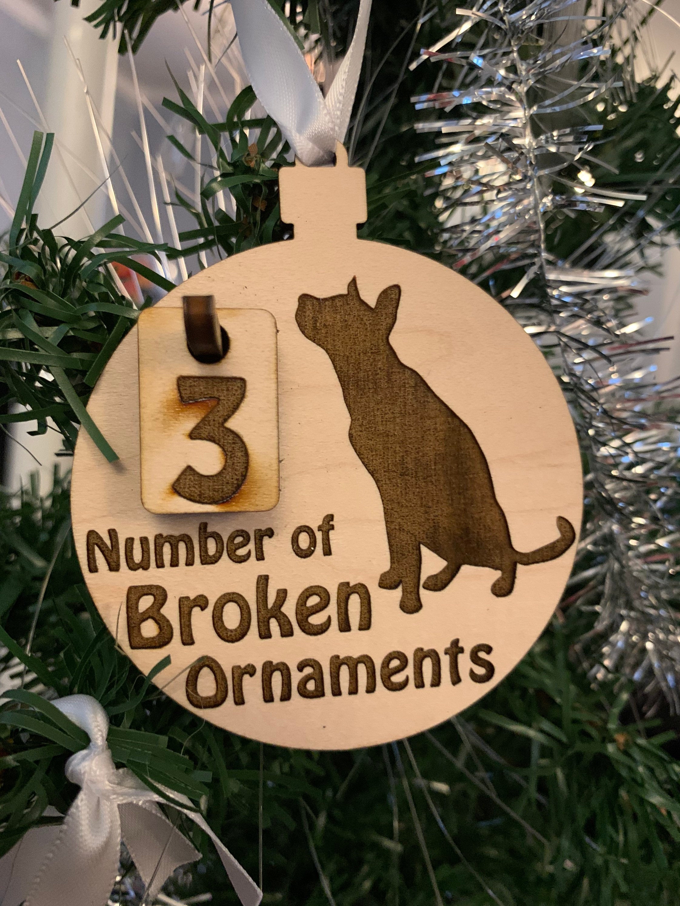 Naughty Dog Version Broken Ornament Counter