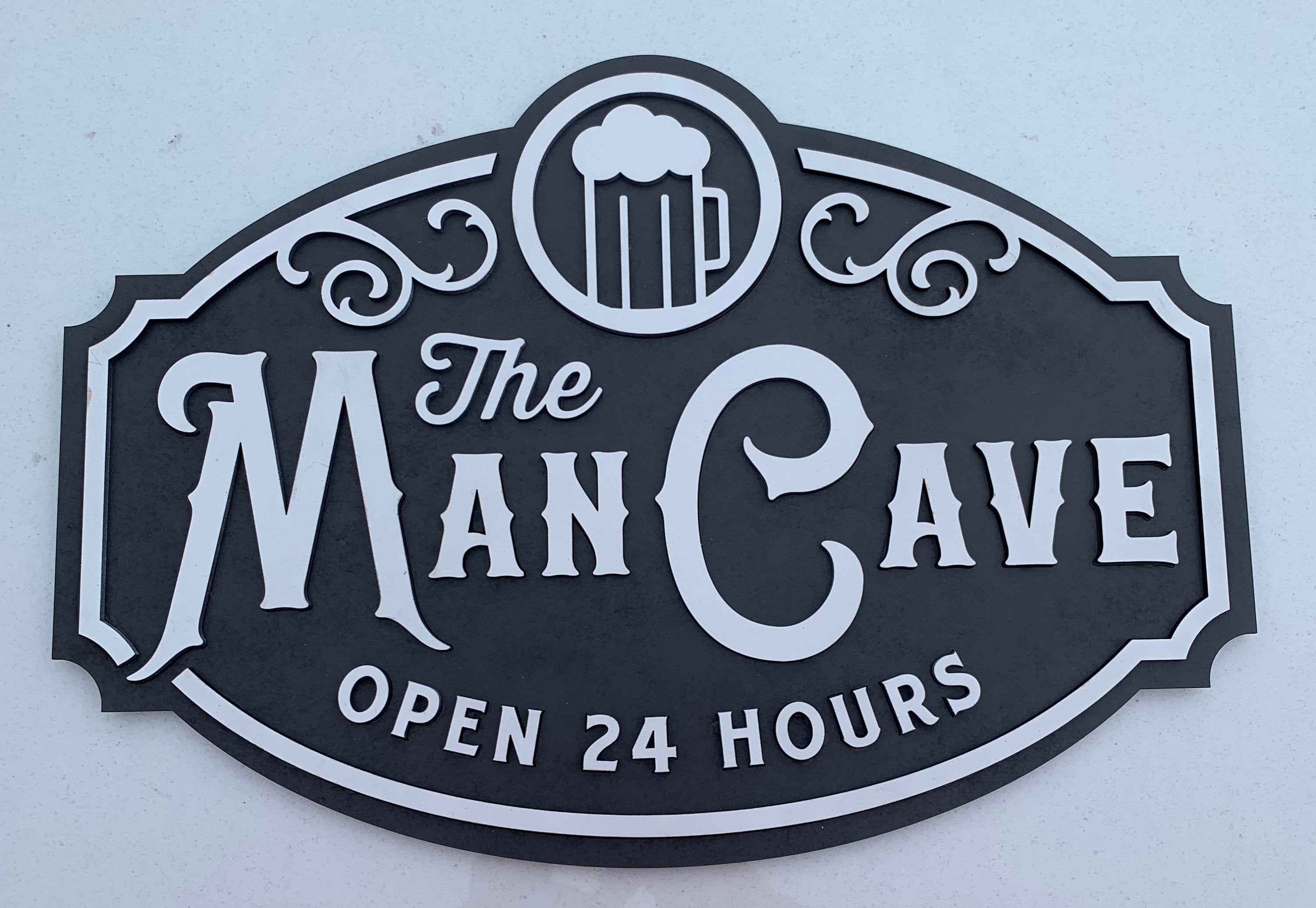 Man Cave Sign Wooden Sign for Him