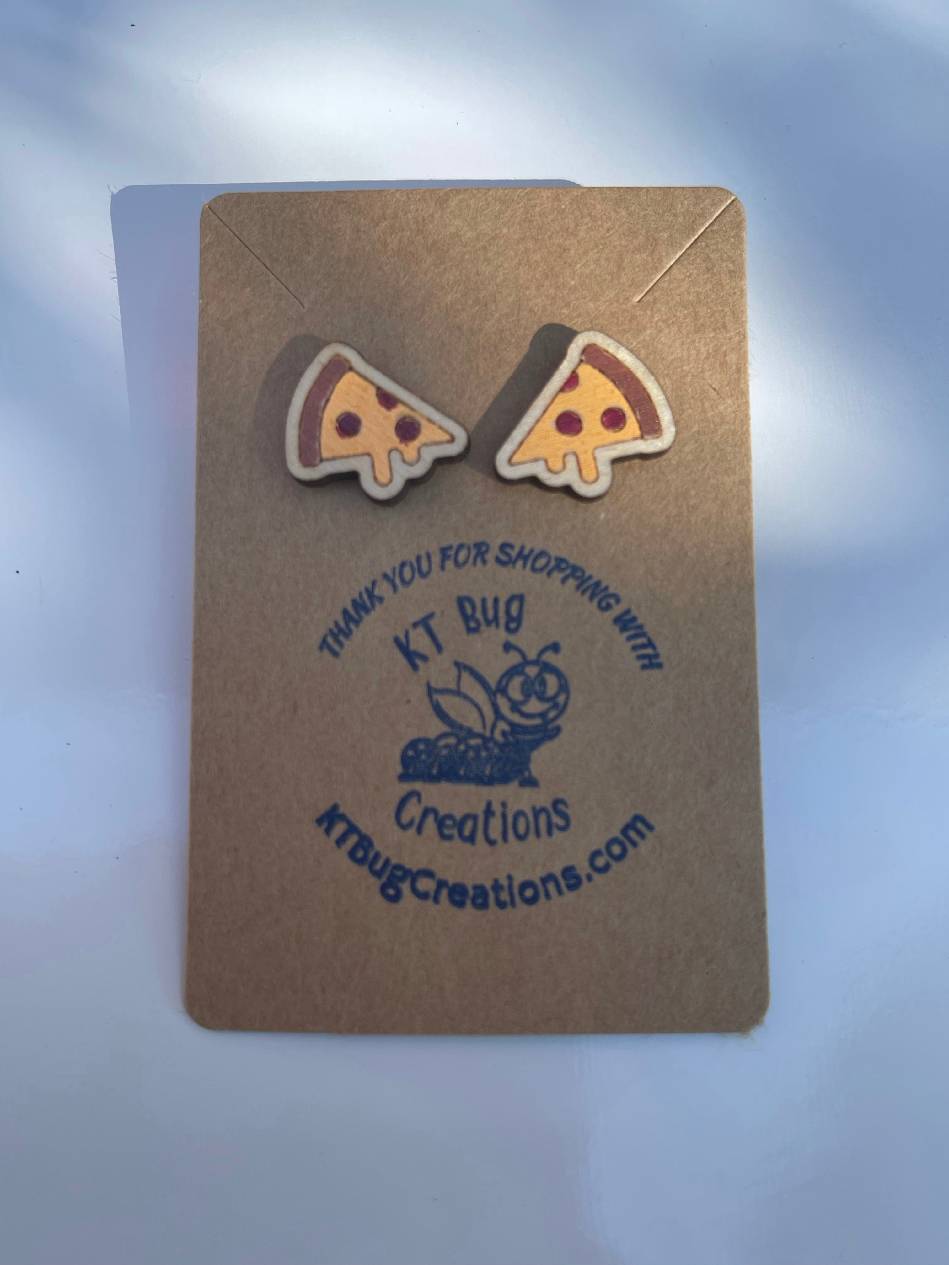Pizza Stud Earring