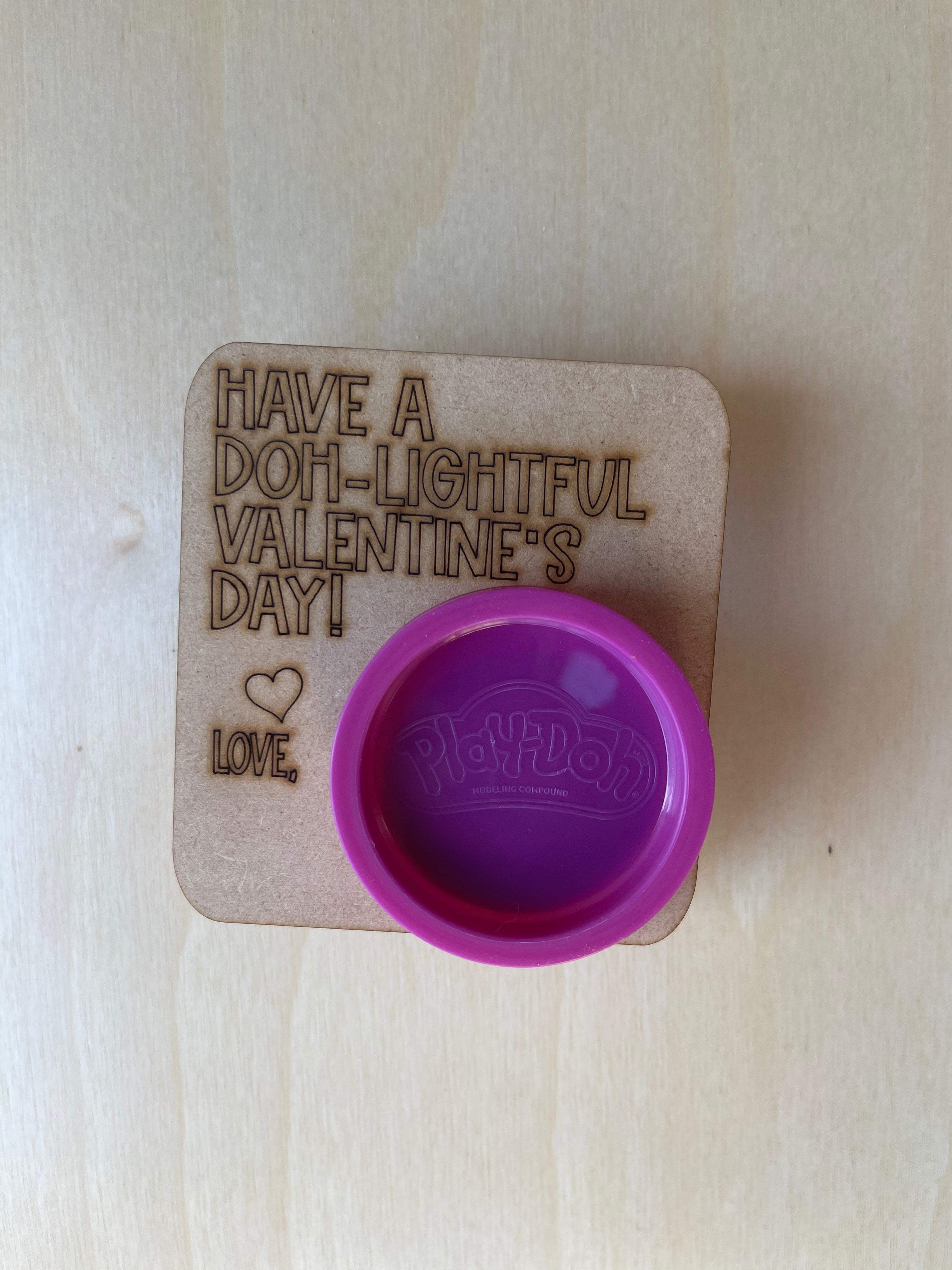 Play-Doh Valentines
