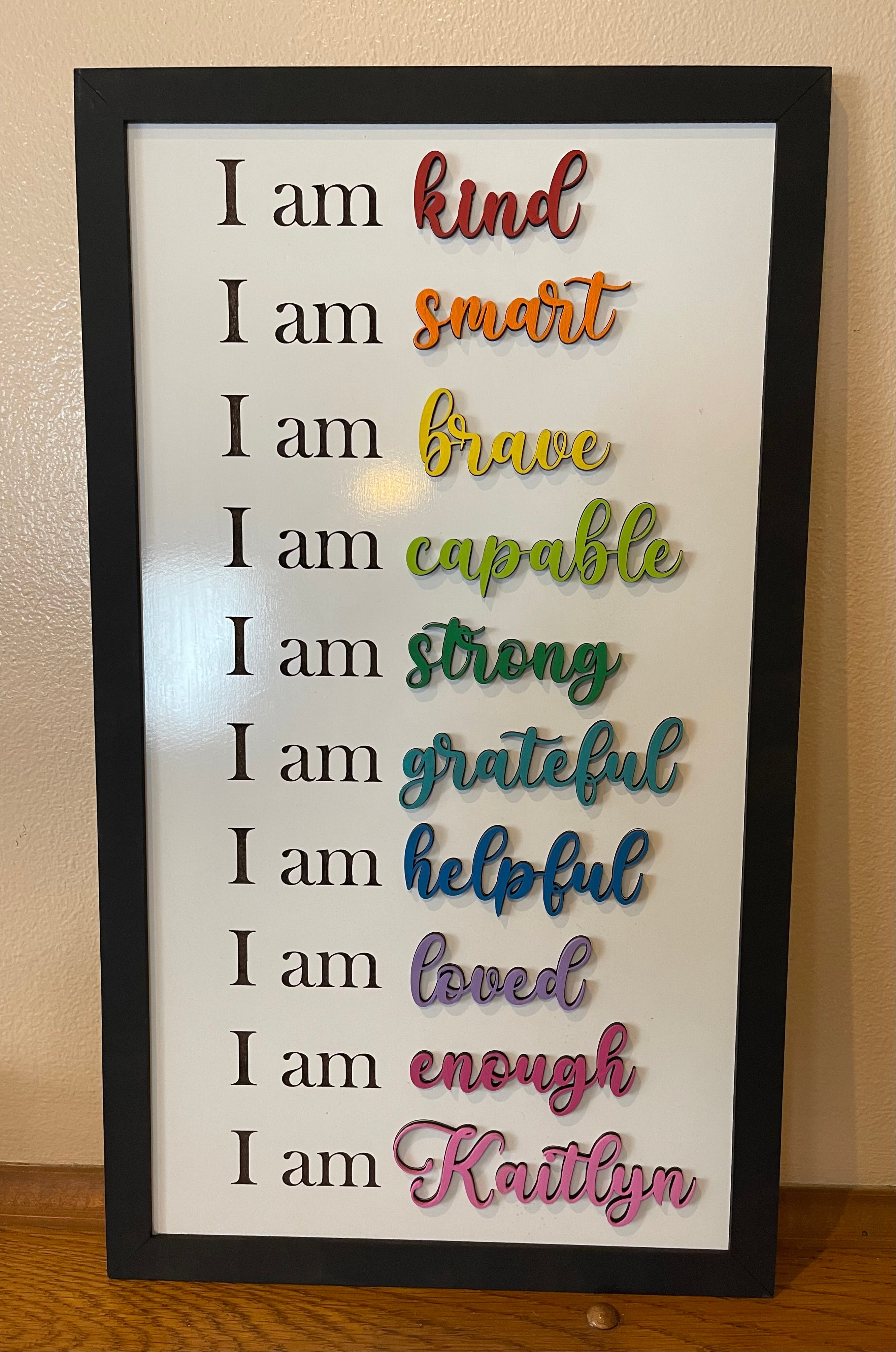 Positive Self Talk Sign