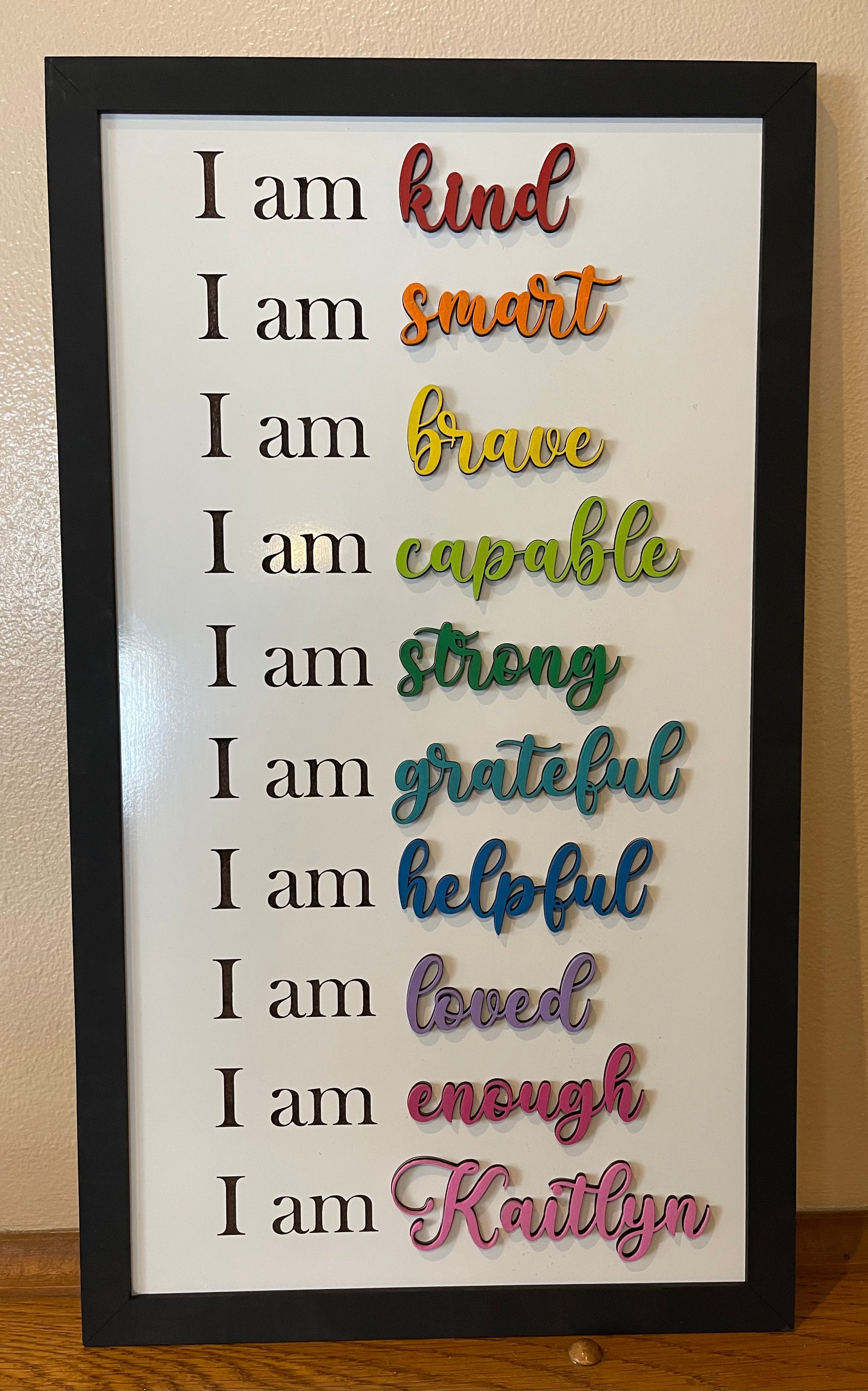 Positive Self Talk Sign