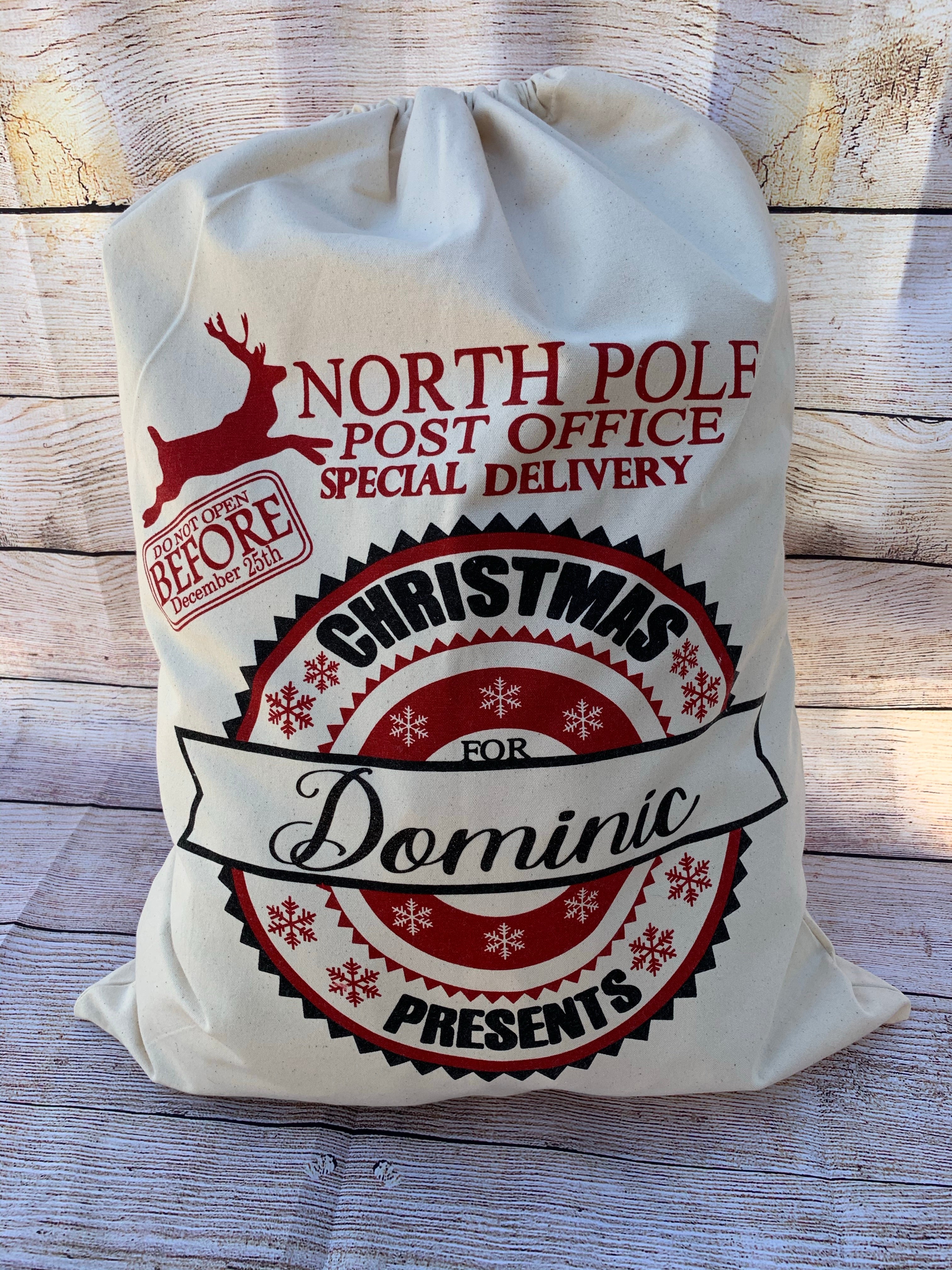 Personalized Santa Sack