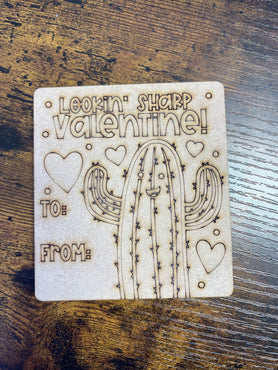 DIY Coloring Valentines