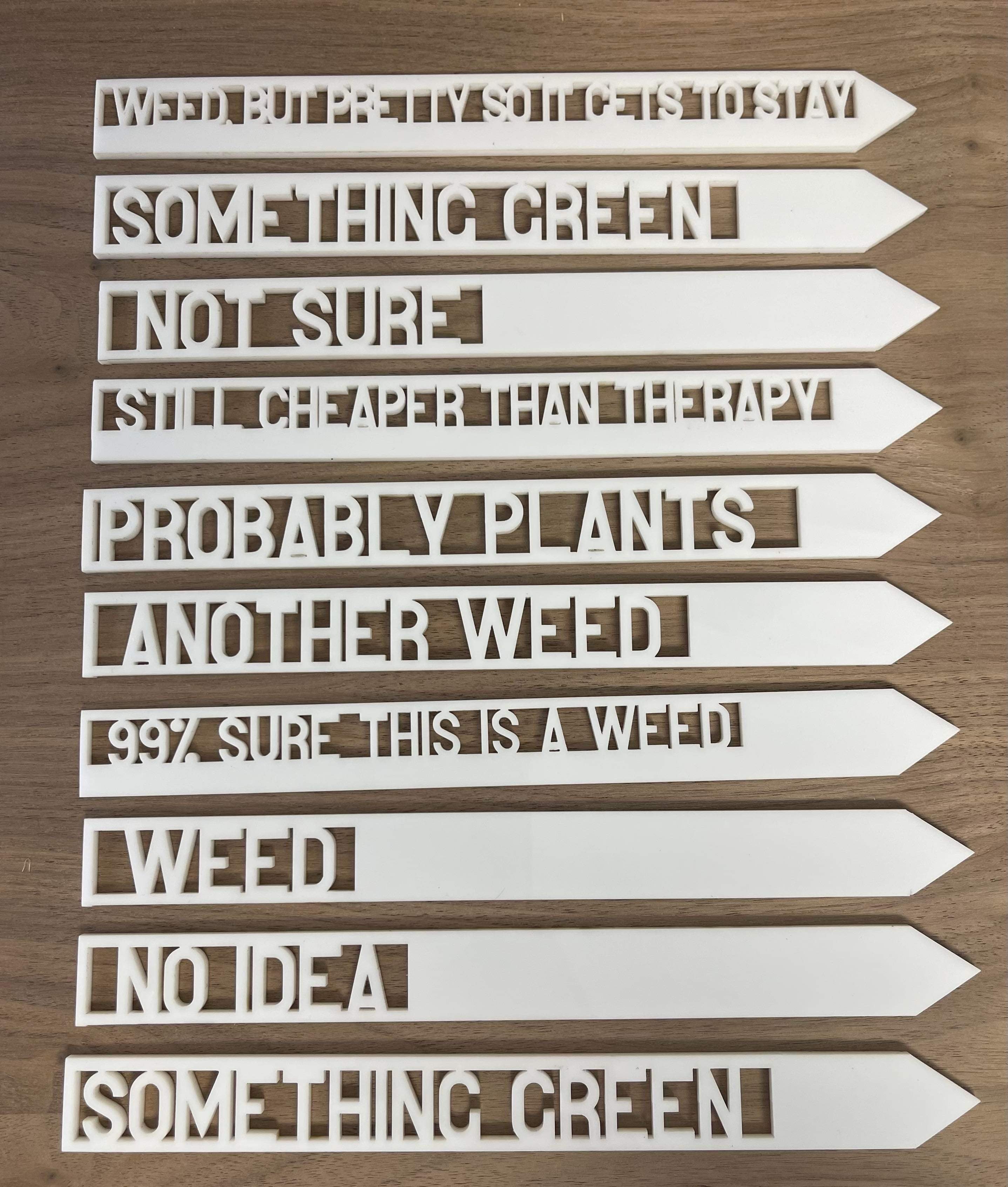 Acrylic Plant Marker