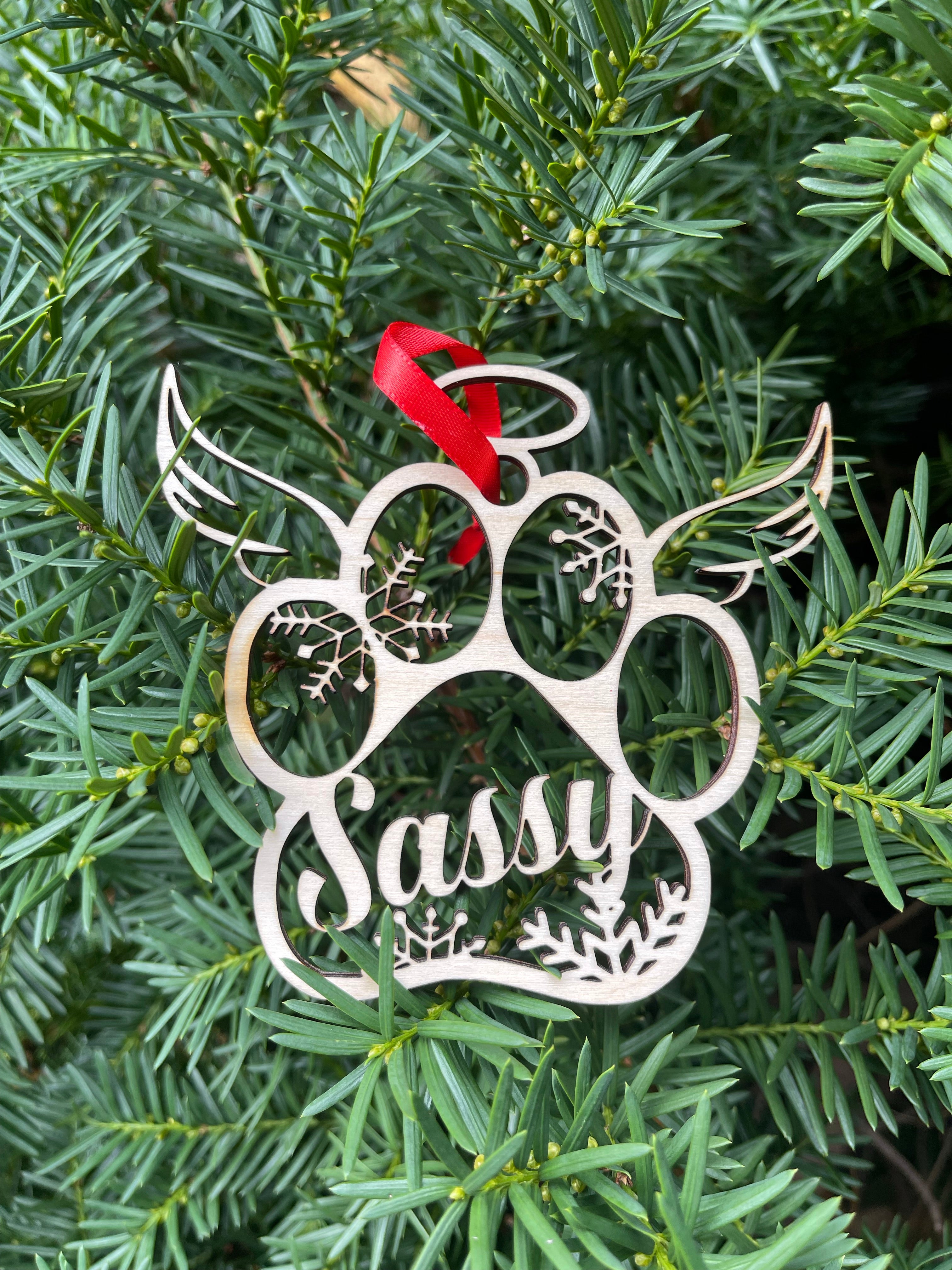 Personalized Pet Memorial Ornament