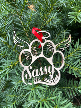 Personalized Pet Memorial Ornament