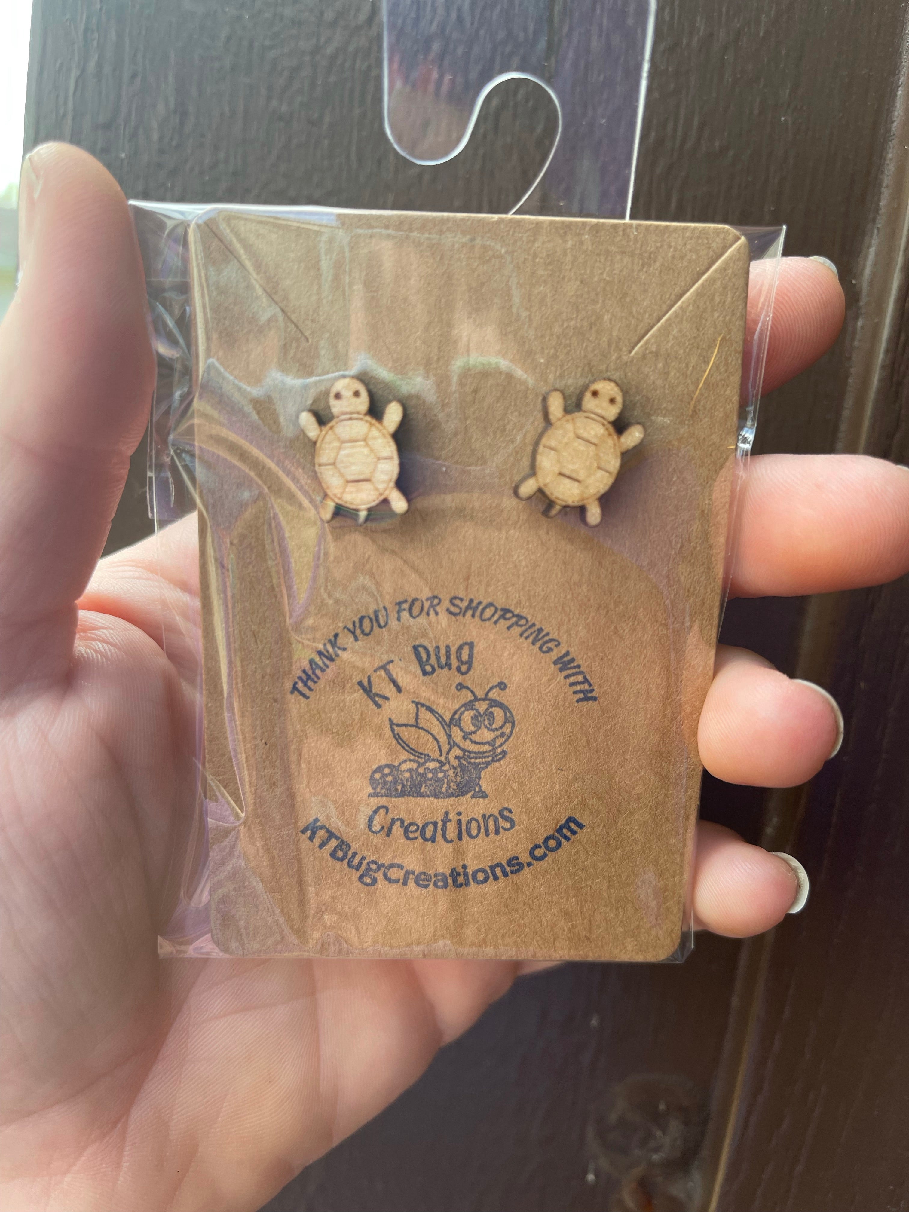 Turtle Stud Earring