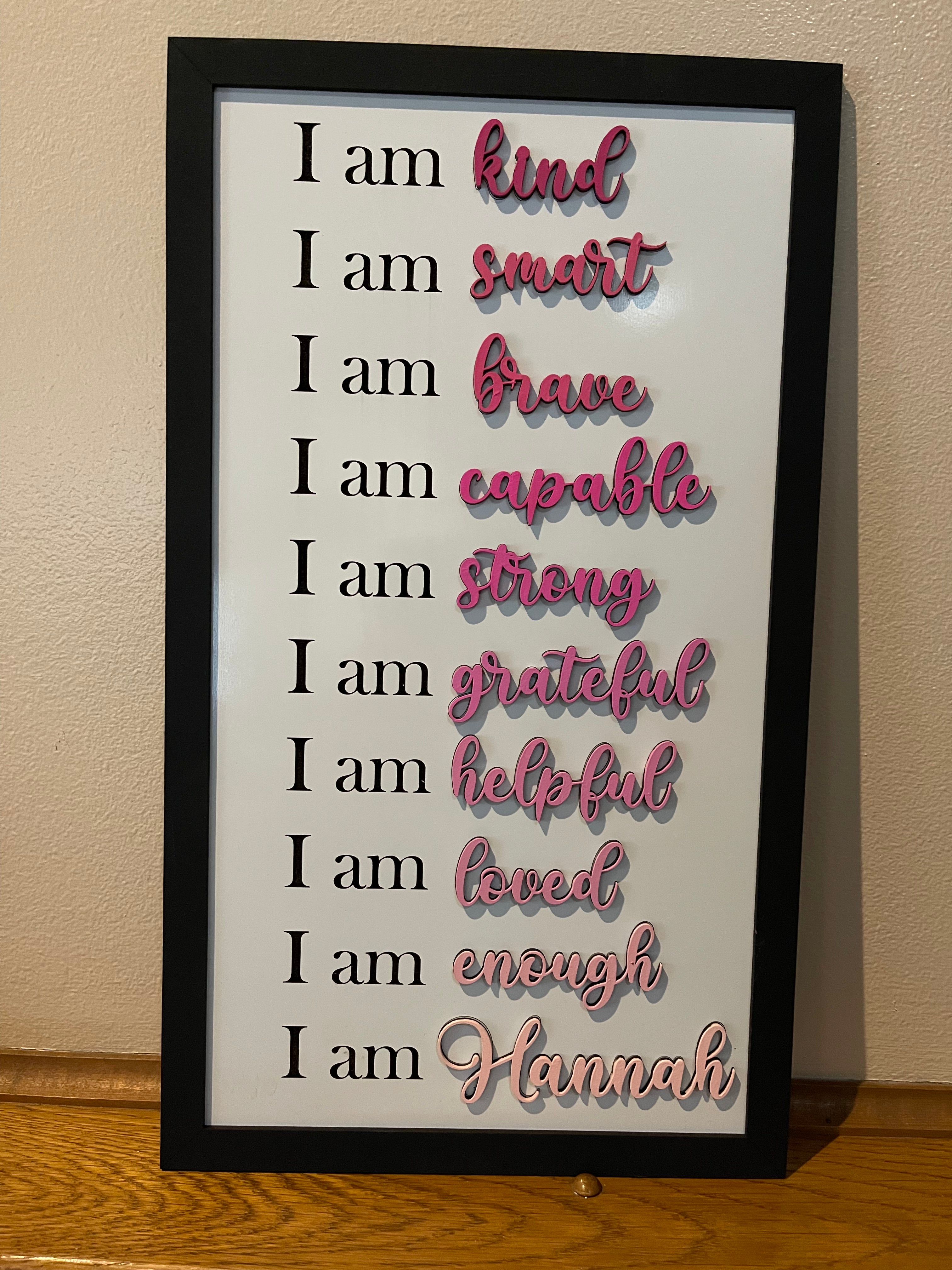 Positive Self Talk Sign