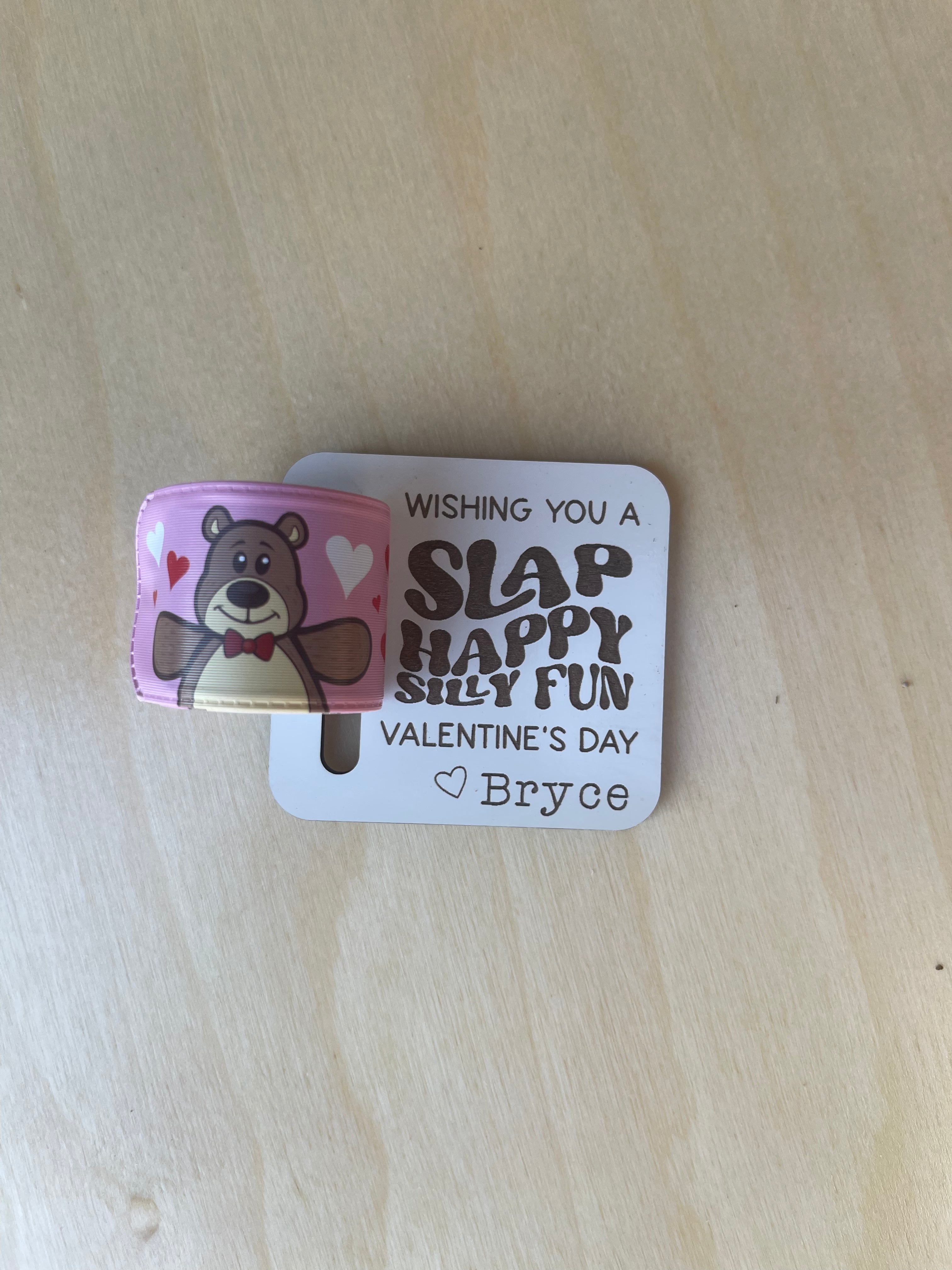 Slap Bracelet Valentines