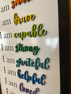 Positive Self Talk Sign