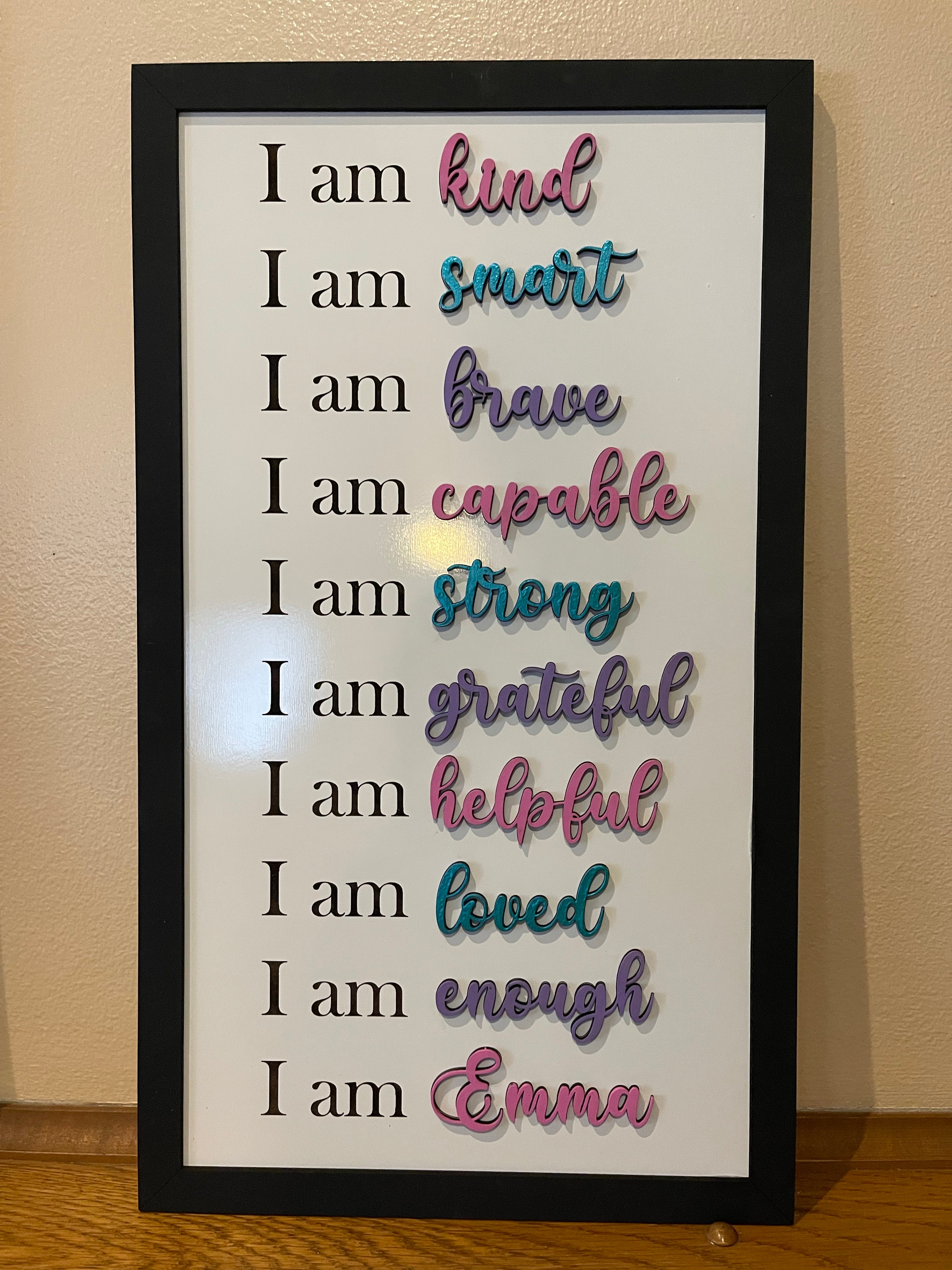 Positive Self Talk Sign
