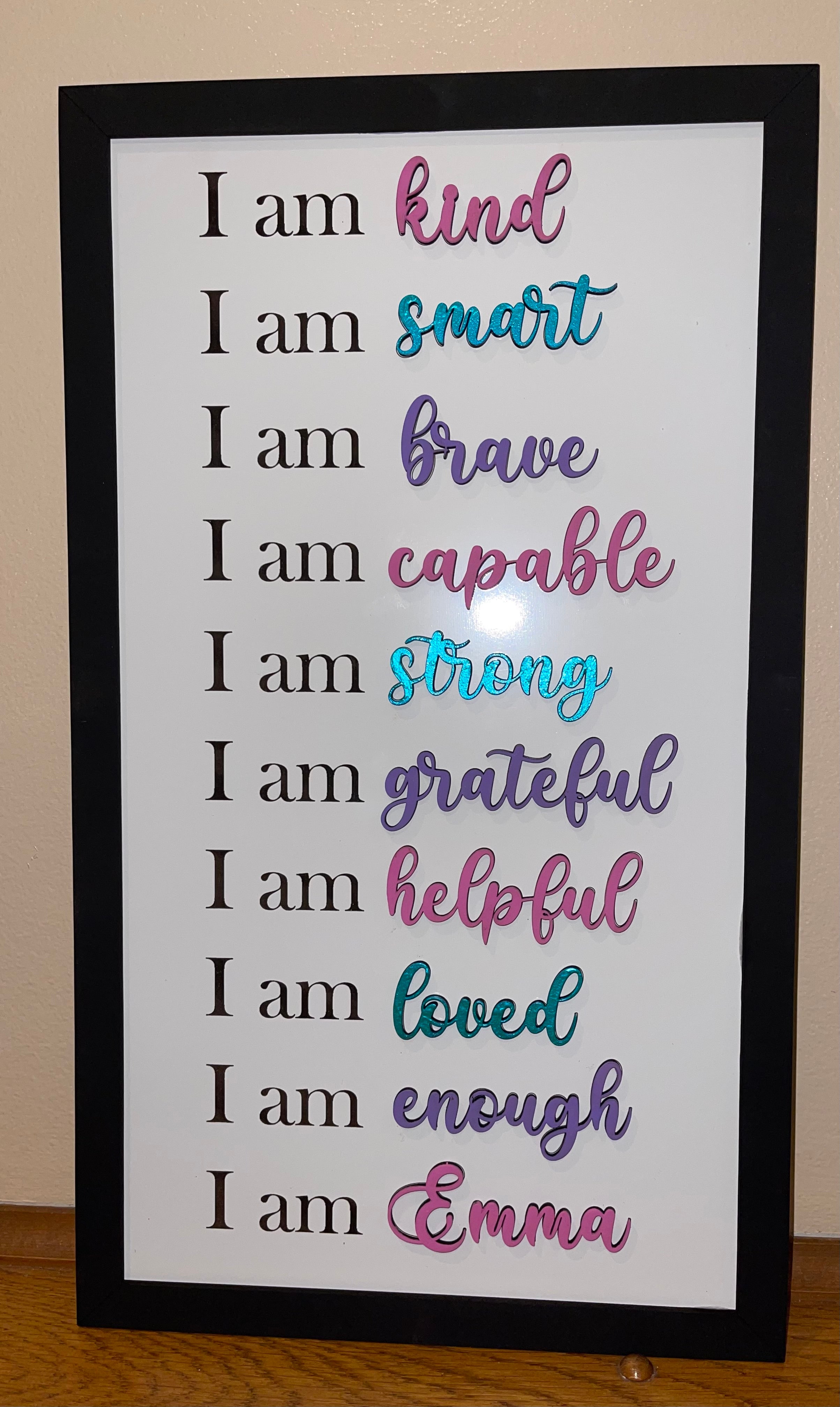 Positive Self Talk Sign