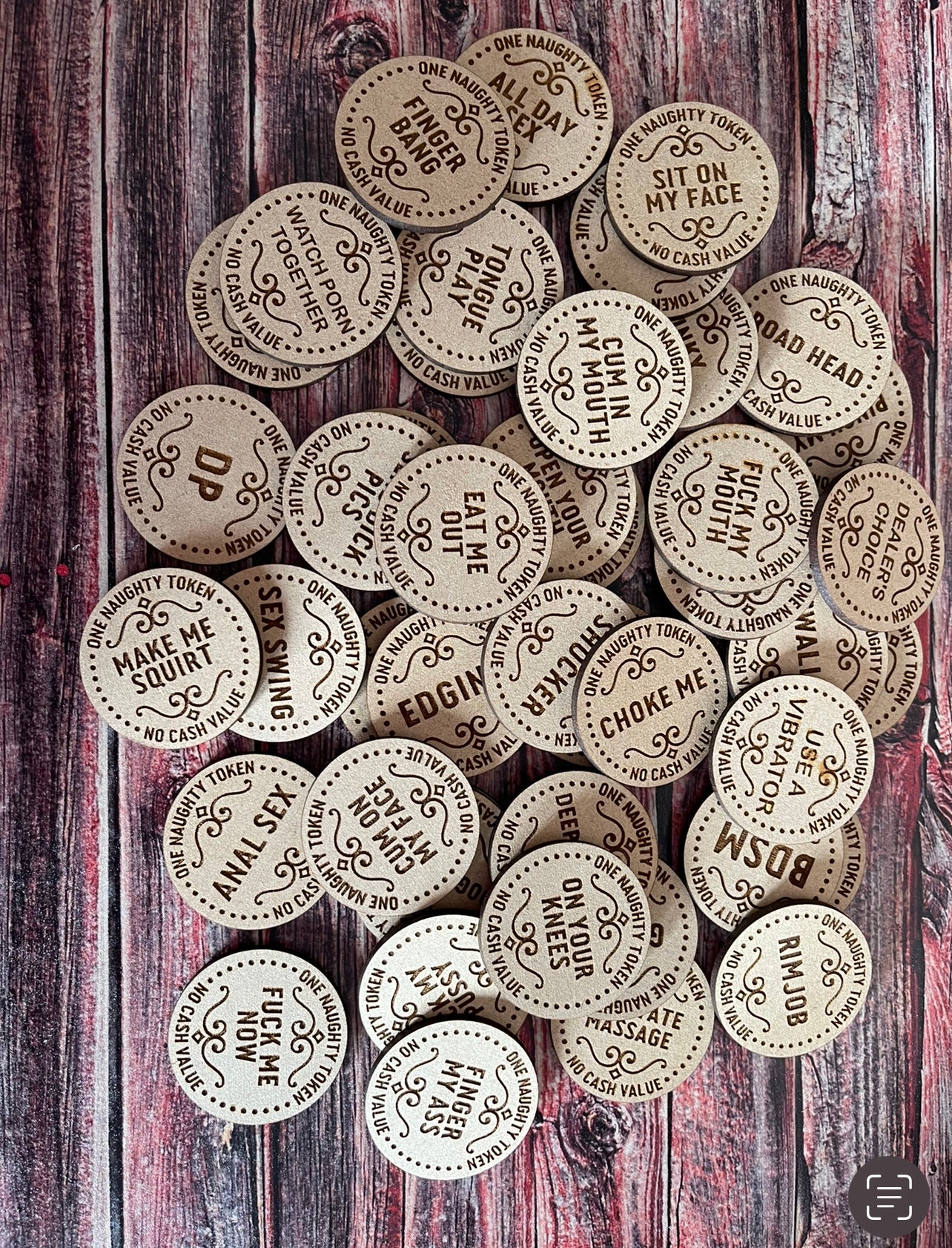 Naughty Tokens