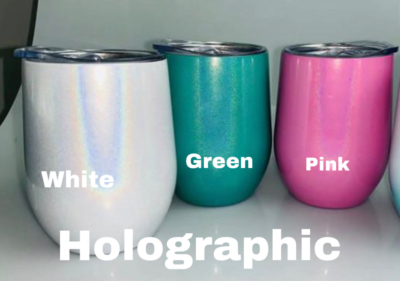 A Lot Can Happen in Three Days Wine Tumbler