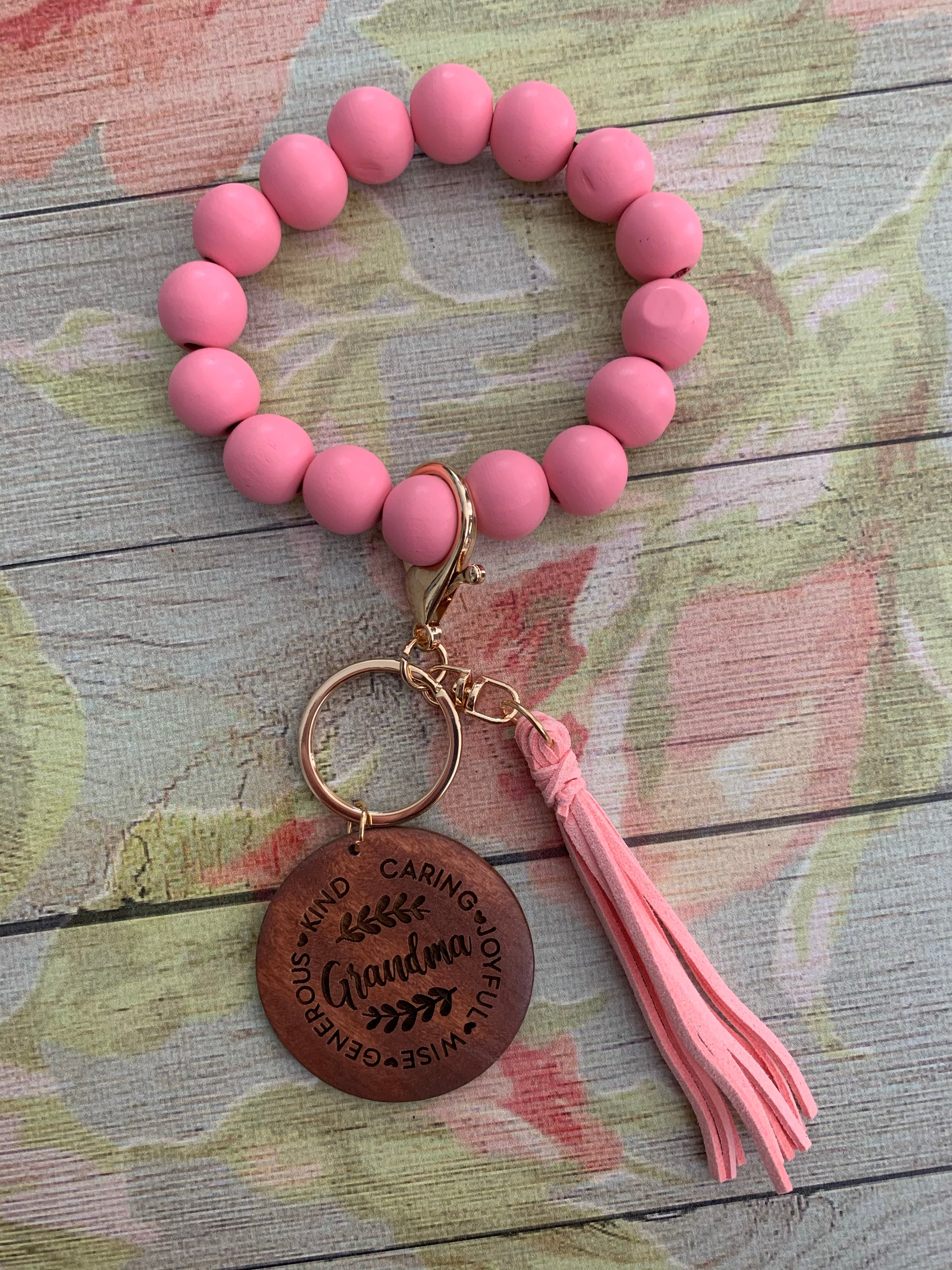 Grandma Bangle Bracelet Keychain