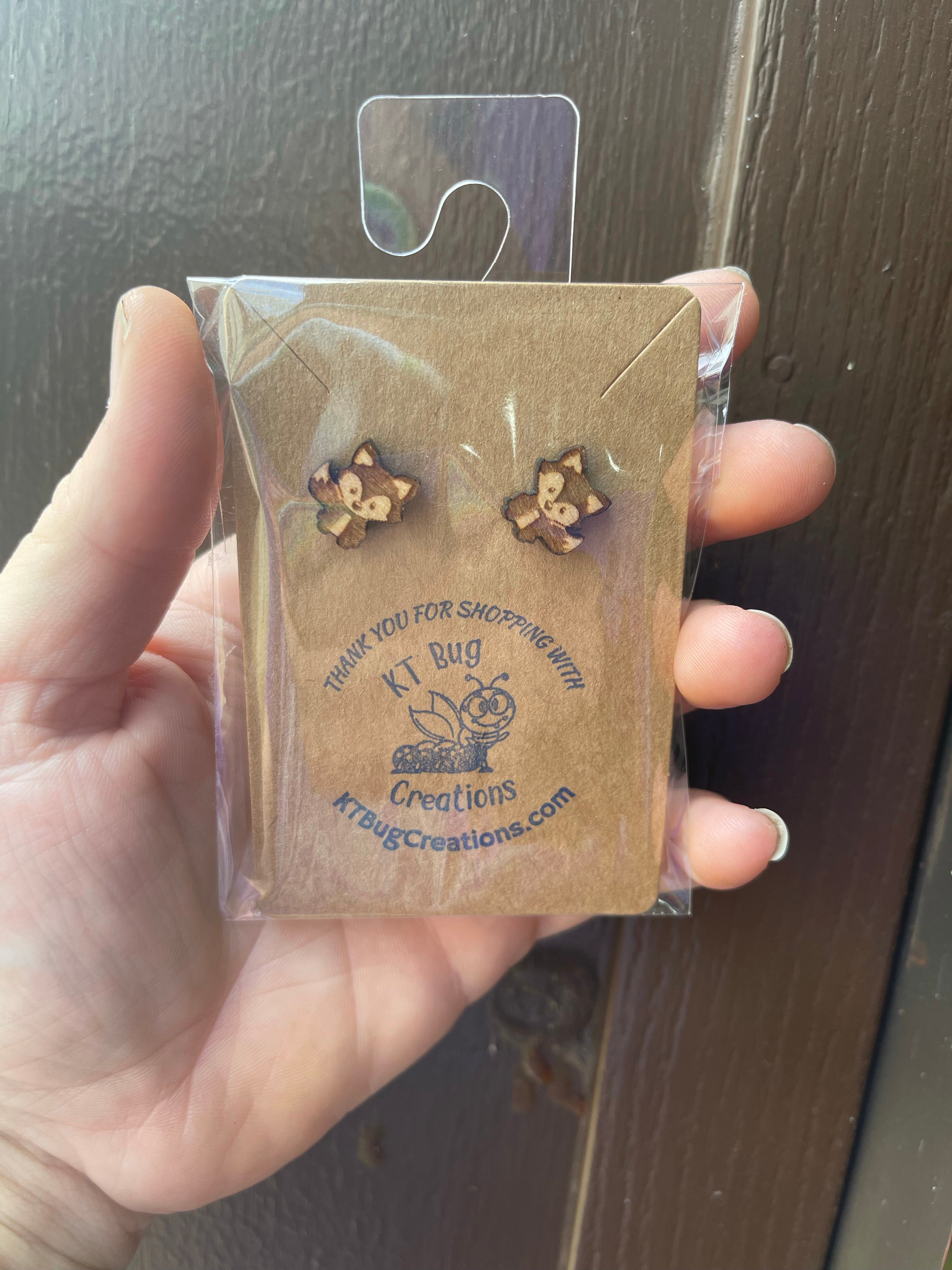 Fox Stud Earring