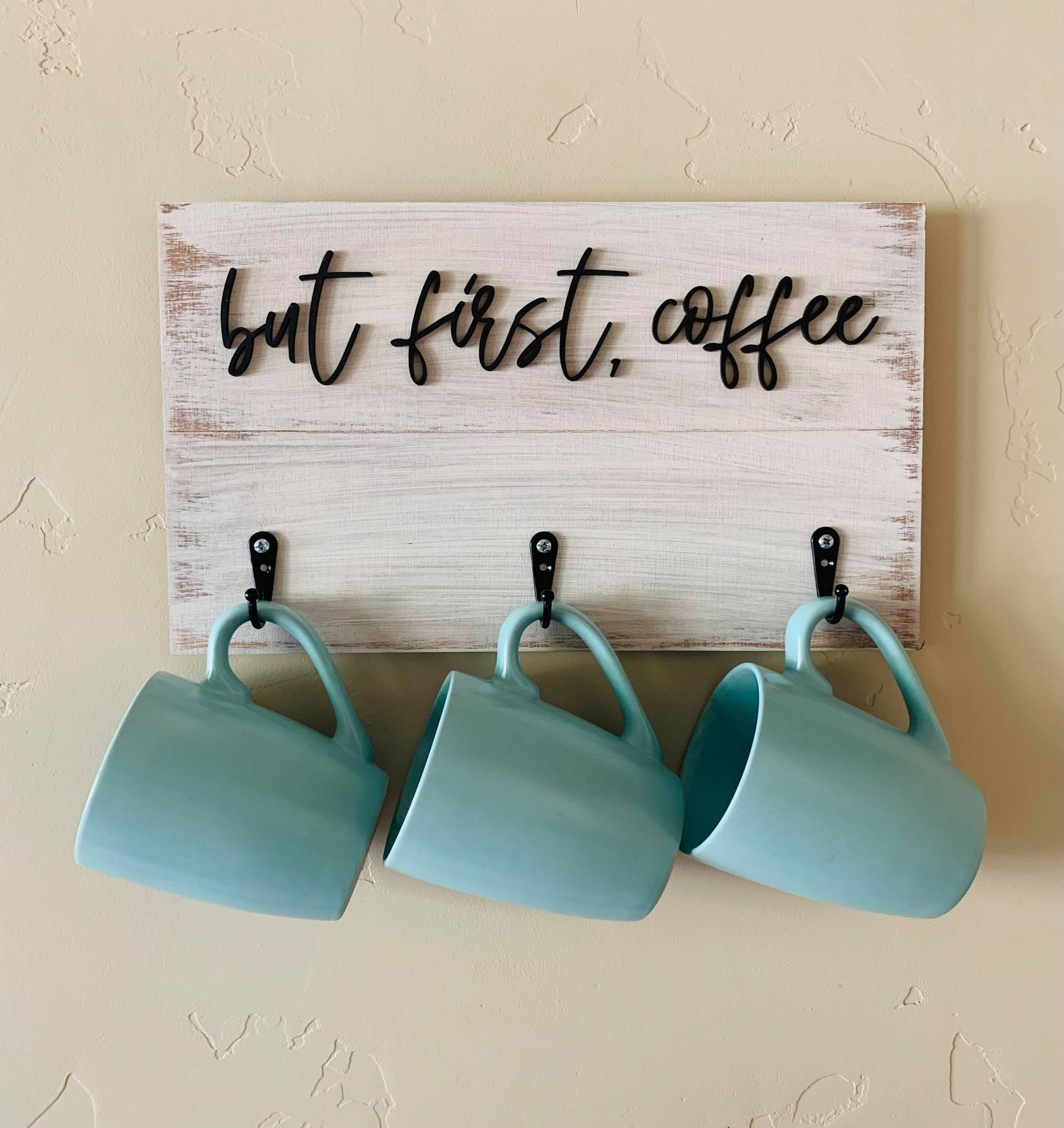 DIY Wooden Sign Kit - Coffee Mug Holder