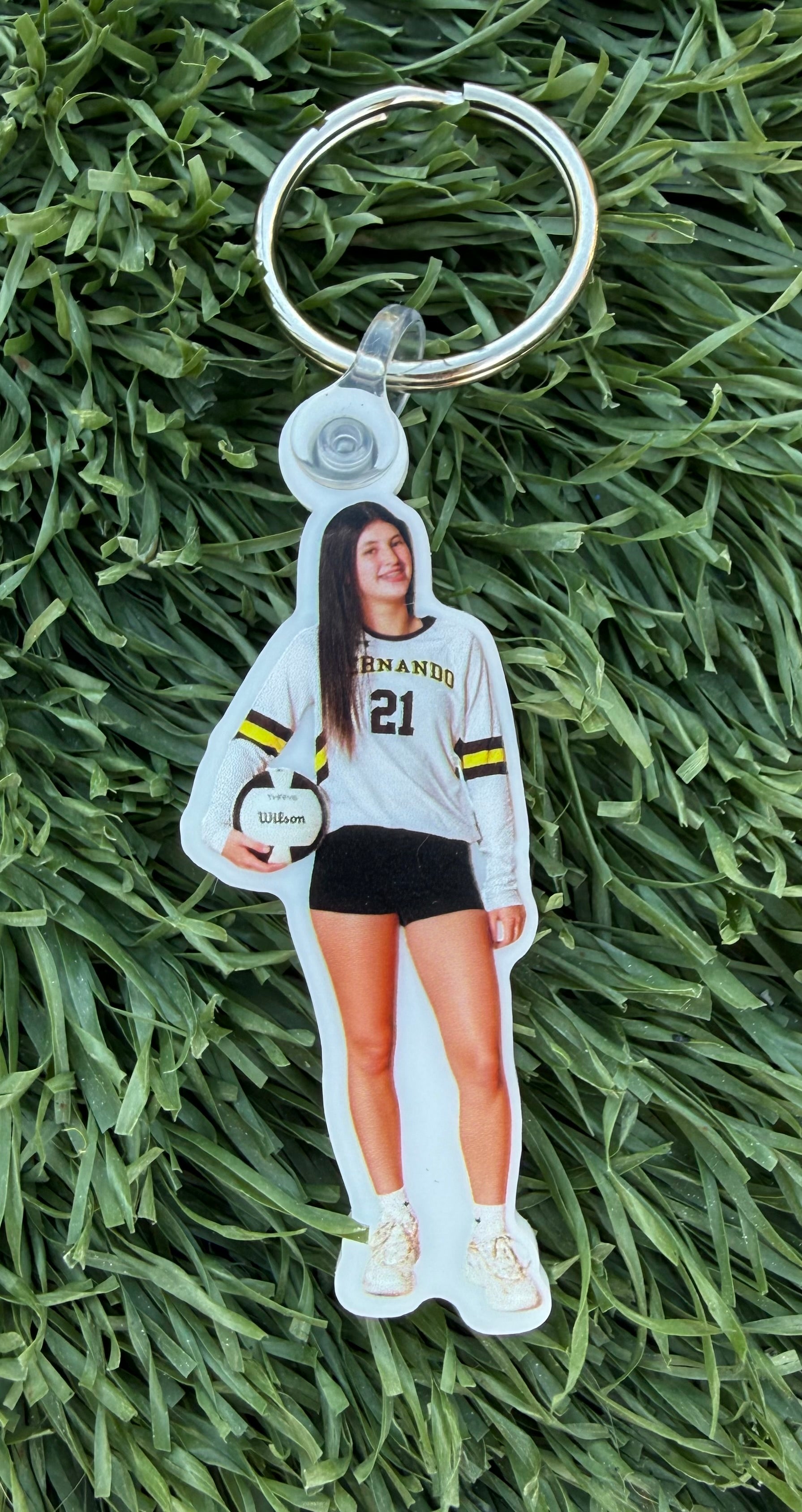 Personalized Cutout Keychain
