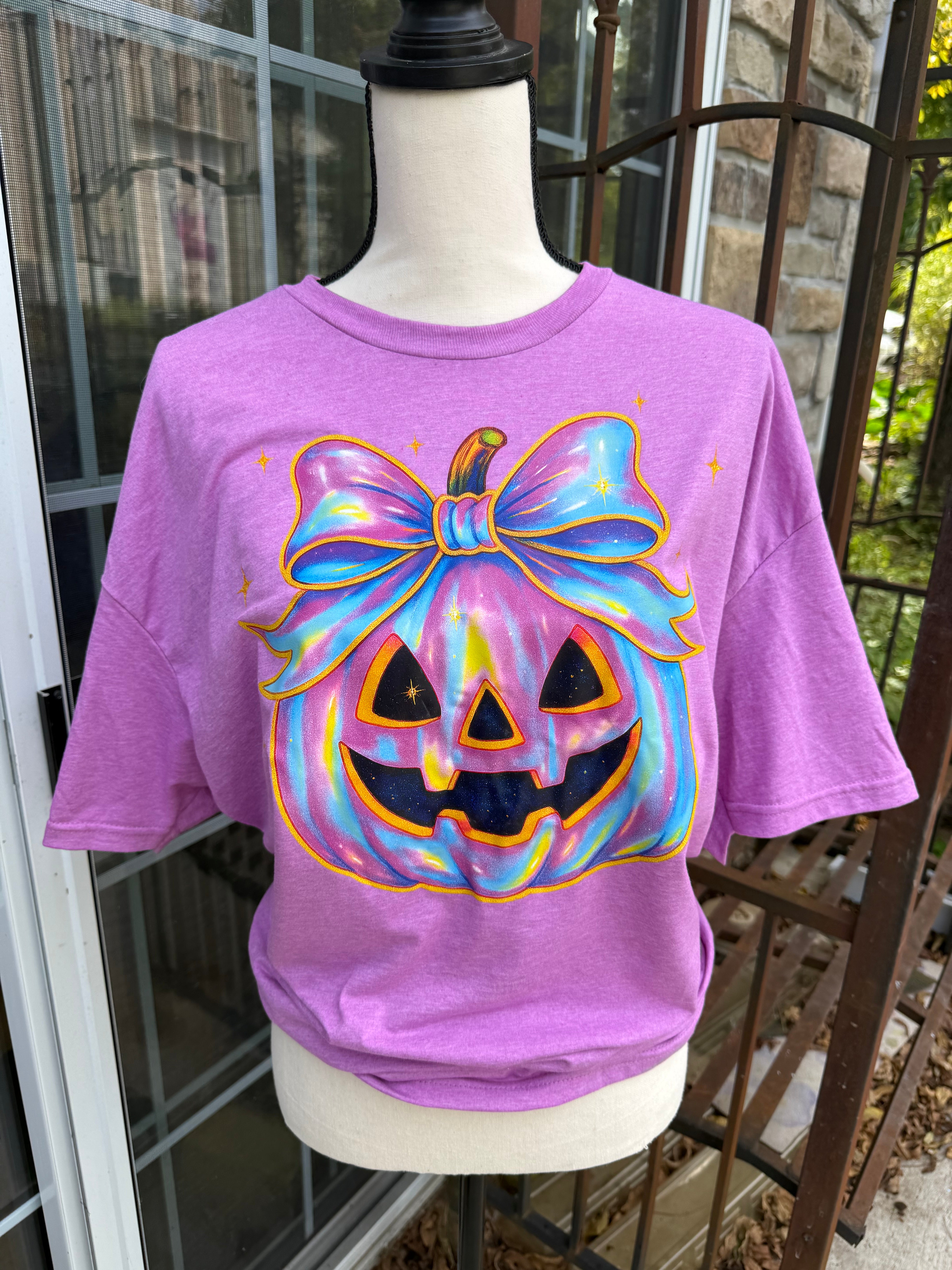 Pink Halloween Tee