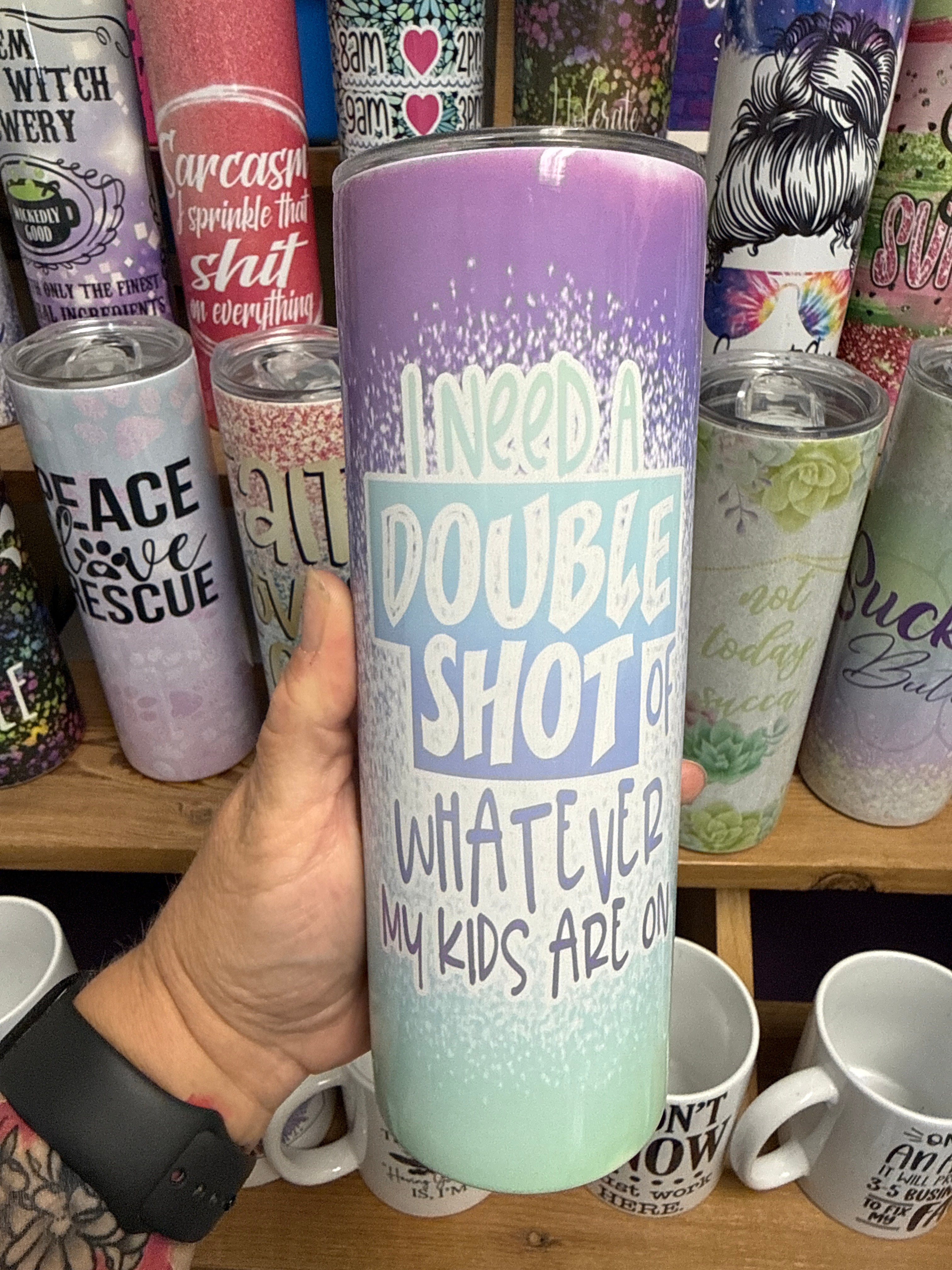 Double Shot 20 oz RTS Tumbler