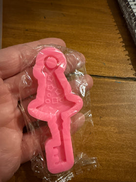 Witch Key Shiny Silicone Mold