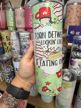 Lookin Like a Snack Holographic 20 oz RTS Tumbler