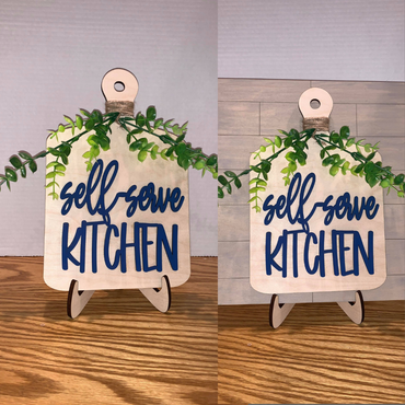 5/10 Private Party: DIY Wooden Sign Kit - Self Serve Kitchen Sign
