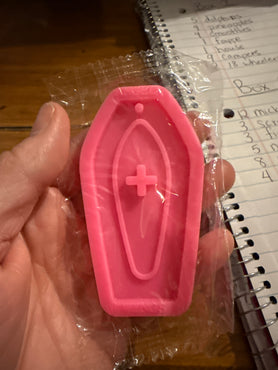 Coffin Shiny Silicone Mold