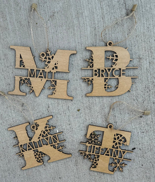 World’s Fundraiser - Monogram Ornament