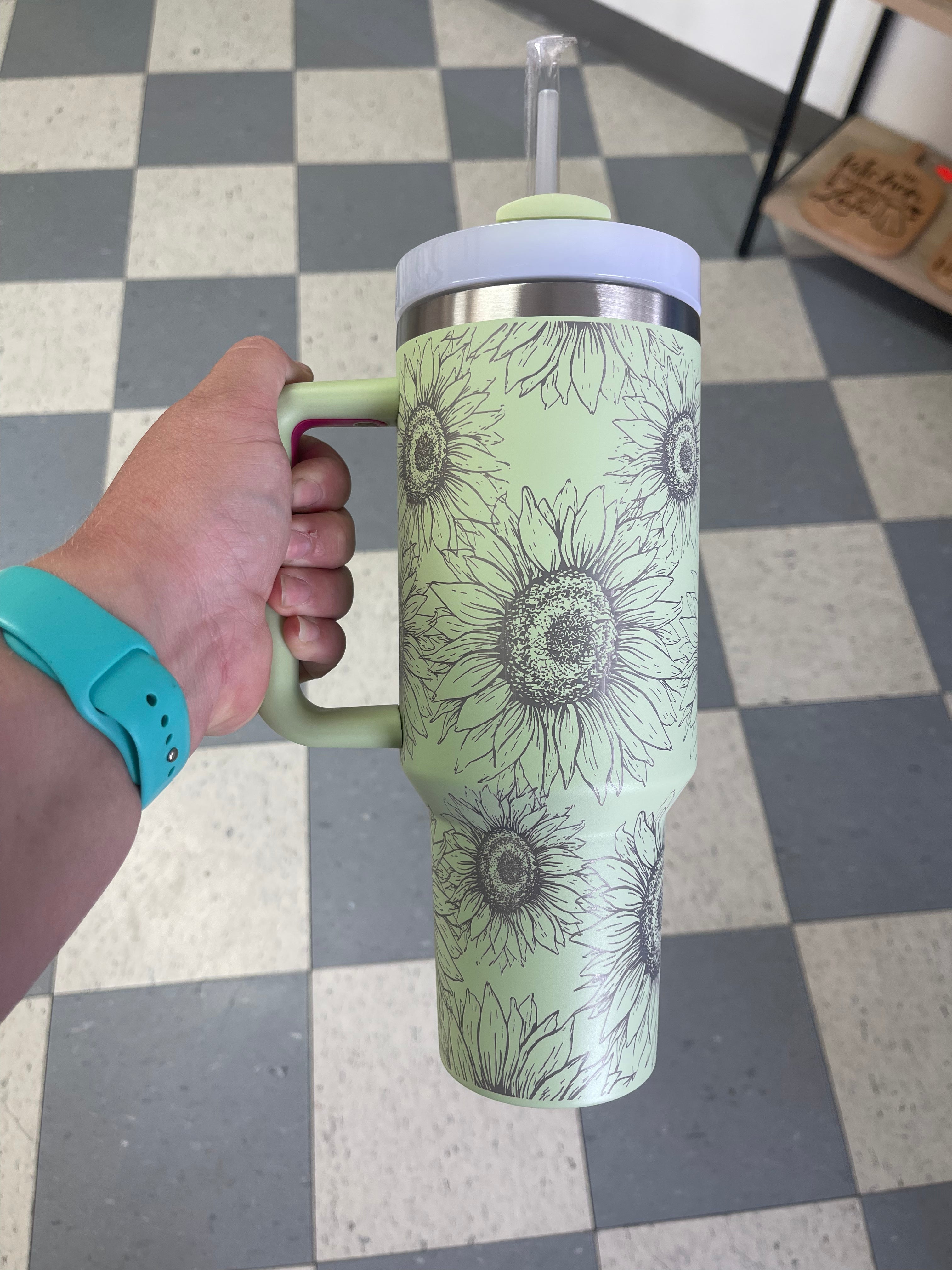 40 Oz Tumbler - Paw Print