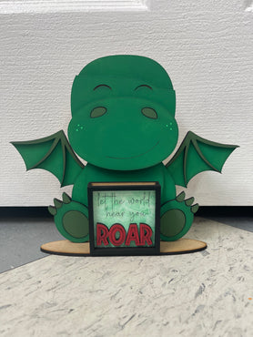 DIY Sign Kit - Dragon with Interchangeable Hats