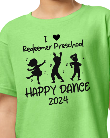 Redeemer Preschool 2024 Musical Shirt