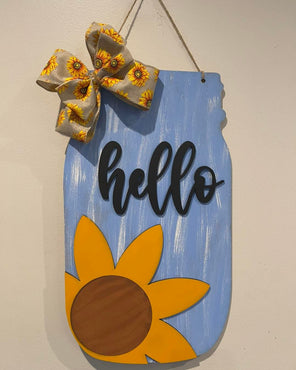3/4/23 - Hello Mason Jar - Paint Party