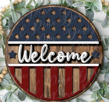 3/4/23 - Patriotic Welcome - Paint Party