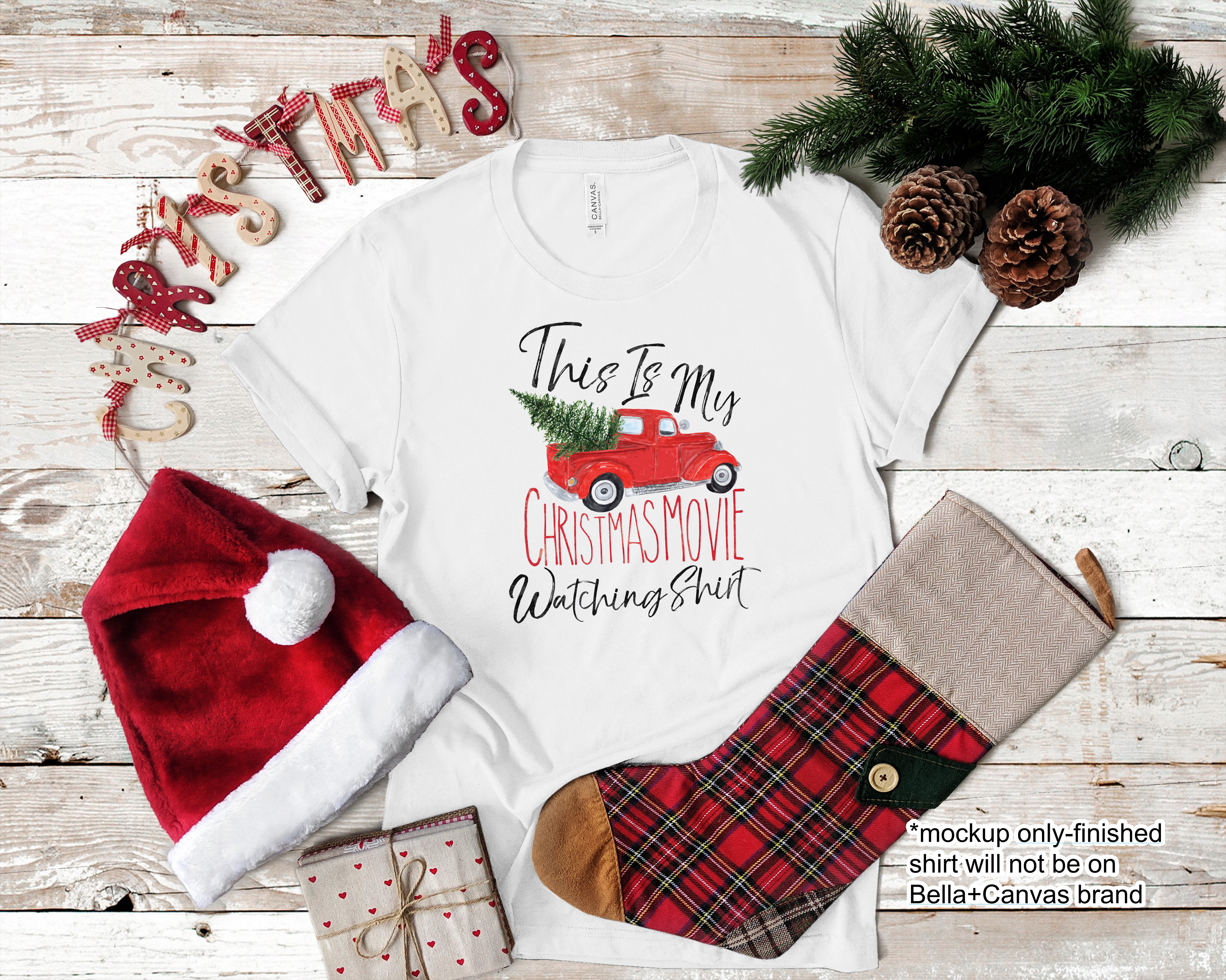 This is my Christmas Movie Watching Shirt Sublimation T-Shirt