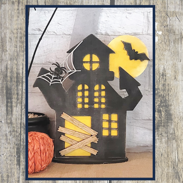 3/4/23 - Spooky House Shelf Sitter - Paint Party - Book A Party