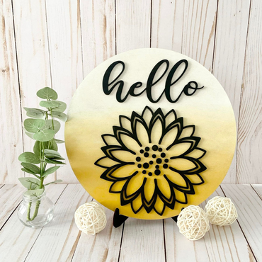 3/4/23 - Hello Flower Cut Out - Paint Party