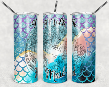 Milk Maid Caucasian 20 oz Skinny Sublimation Tumbler